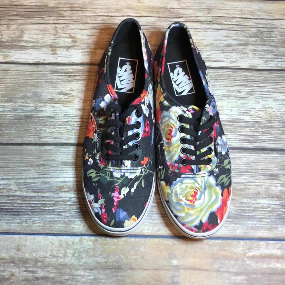 Floral vans